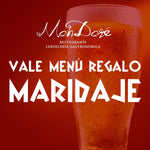 Vale Regalo - Menú Degustación con Maridaje